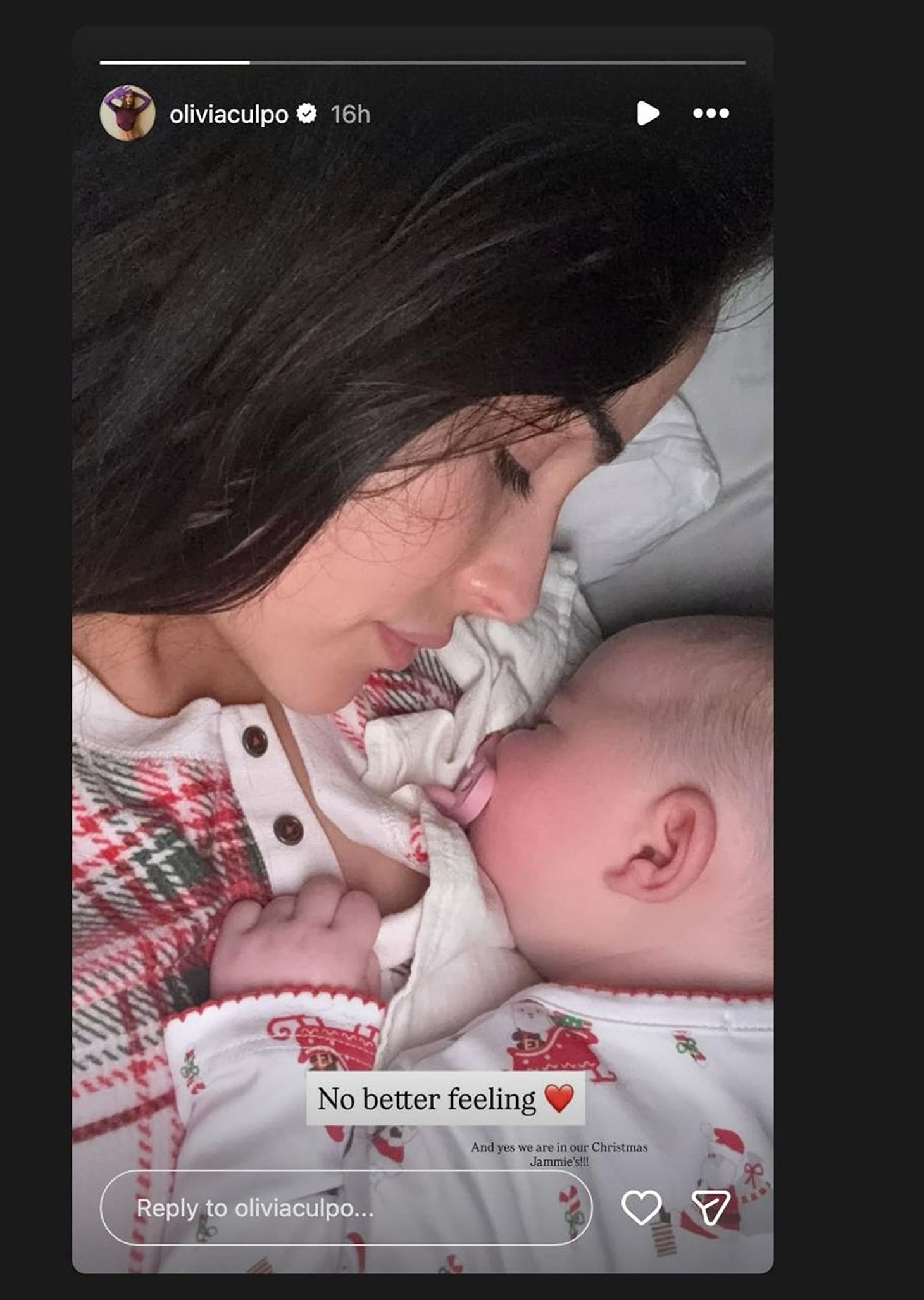 Christian McCaffrey's wife Olivia Culpo embraces motherhood with 3word