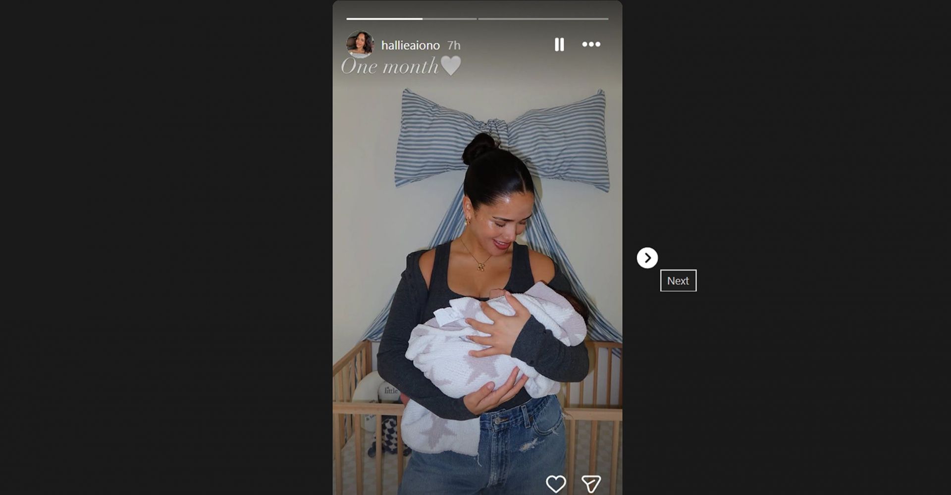 Puka Nacua&#039;s ex-GF Hallie Aiono /@hallieaiono