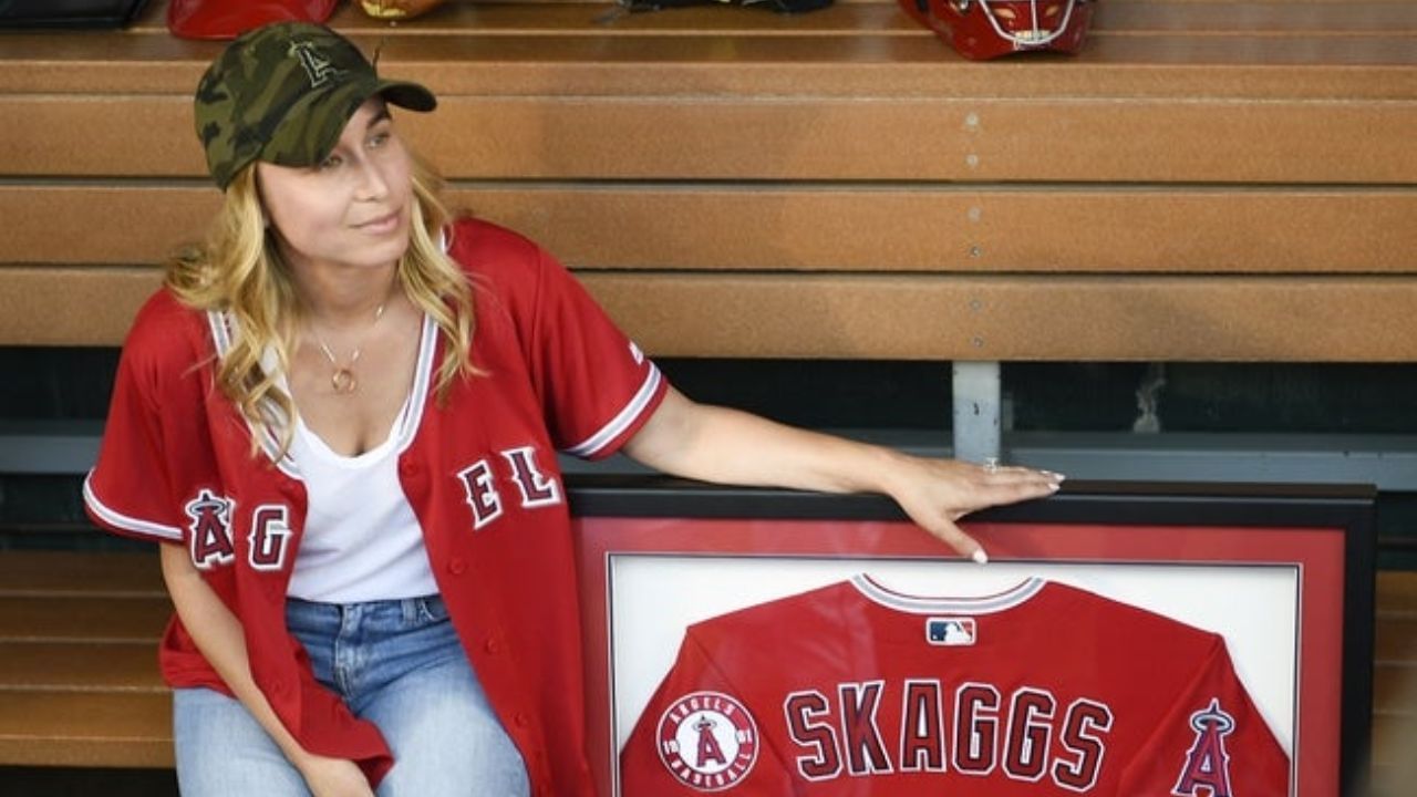 Tyler Skaggs wife Carli [Credit: Imagn]