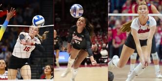Nebraska Volleyball's Harper Murray, Andi Jackson, and Bergen Reilly in final stages of contention for major honor in season