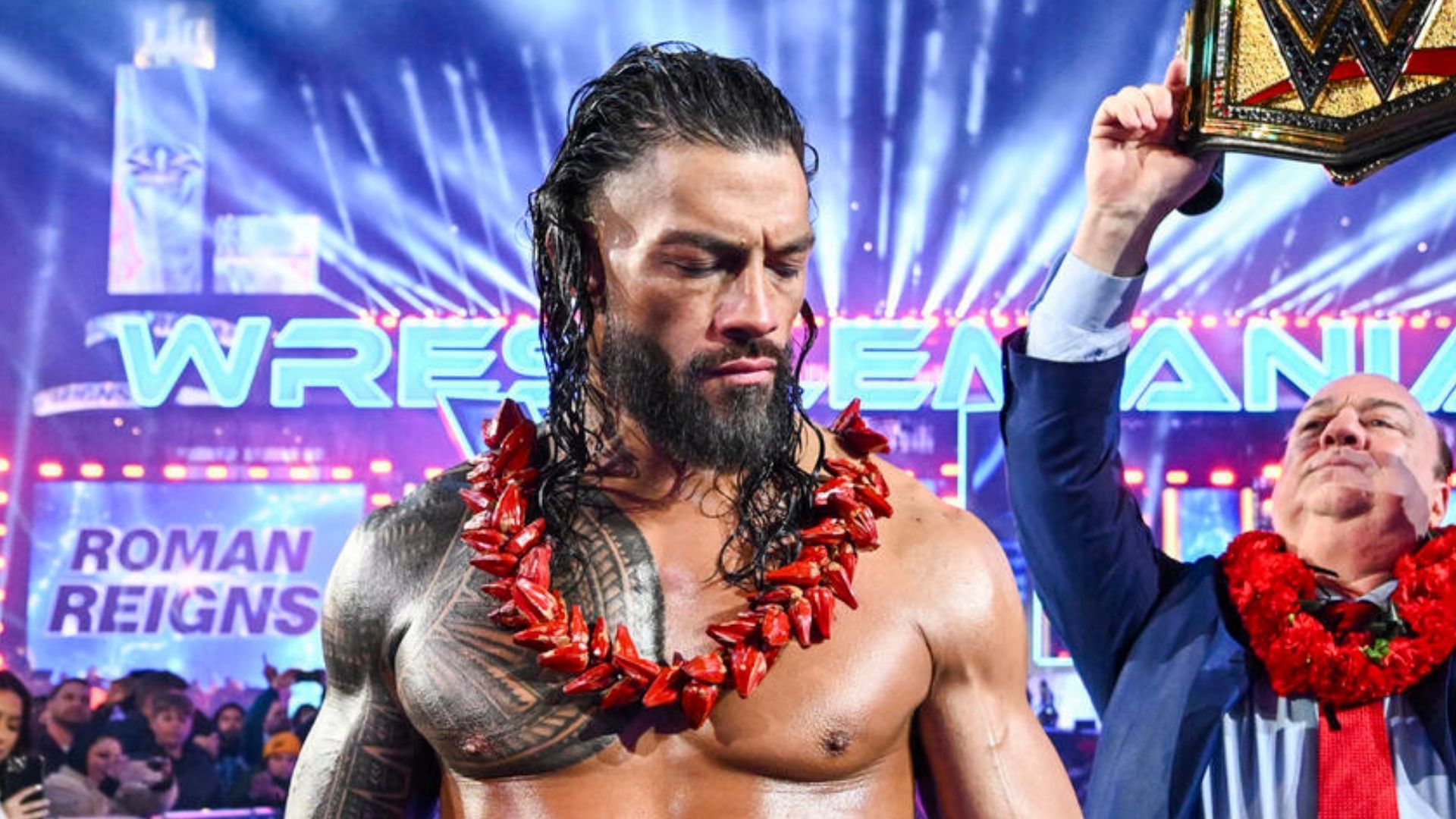 Roman Reigns at WrestleMania XL (Image via WWE