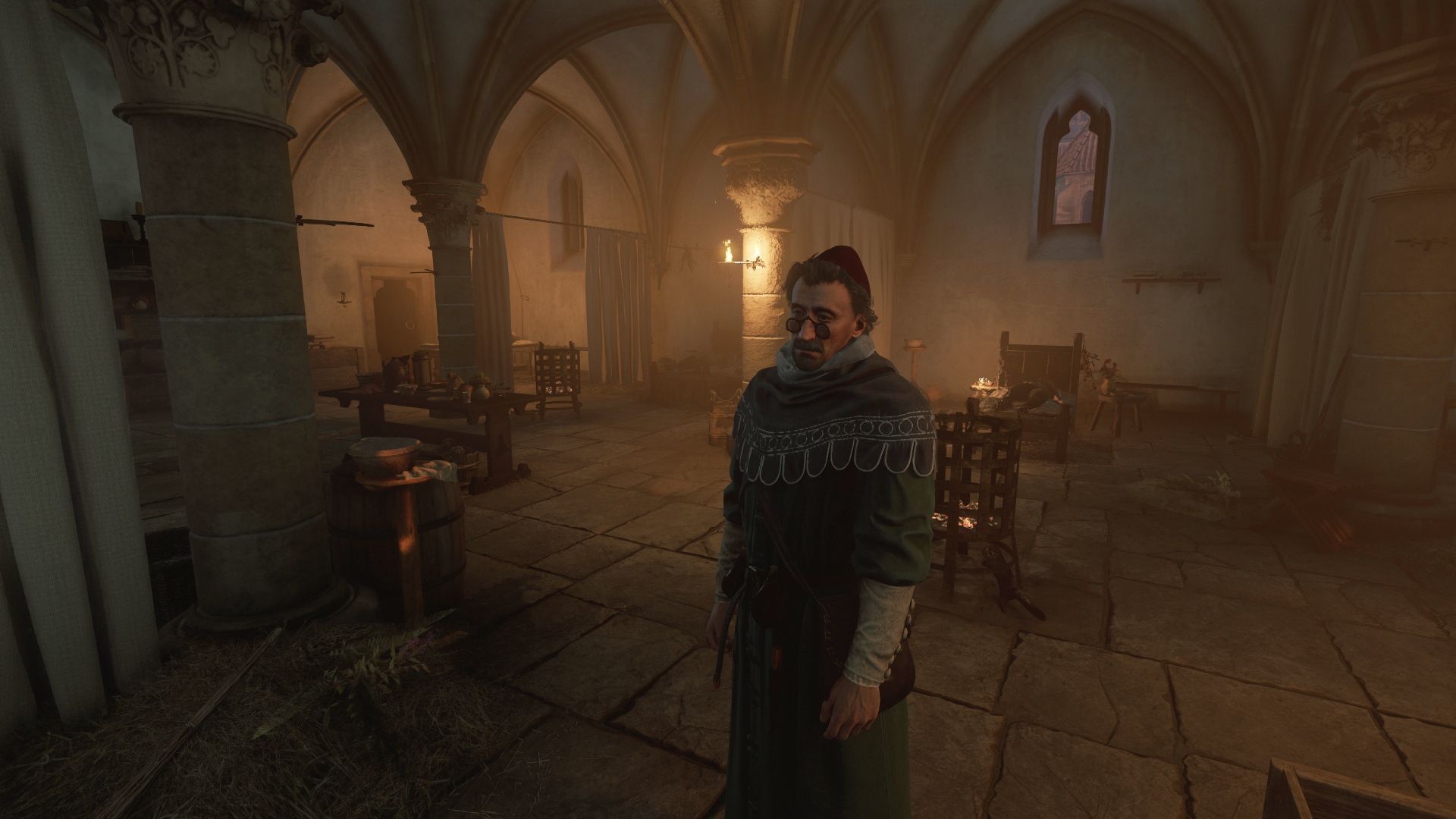 Albich của Uniczow tại bệnh xá (Hình ảnh qua Deep Silver)