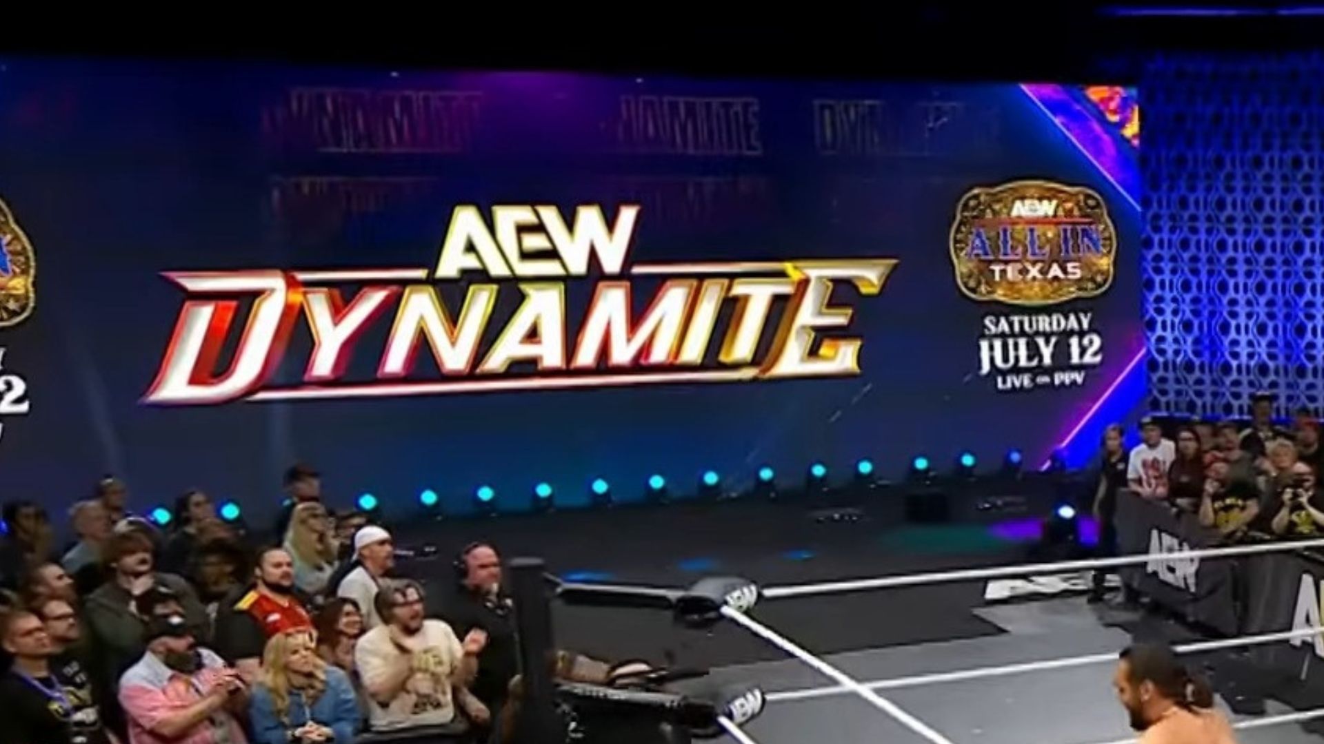 AEW Dynamite Stage (Image via AEW