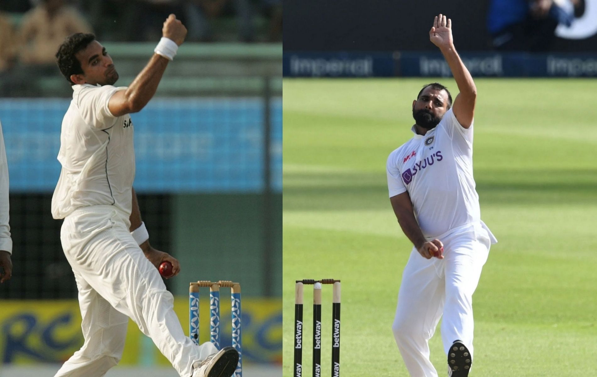 Mohammad Shami, Zaheer Khan