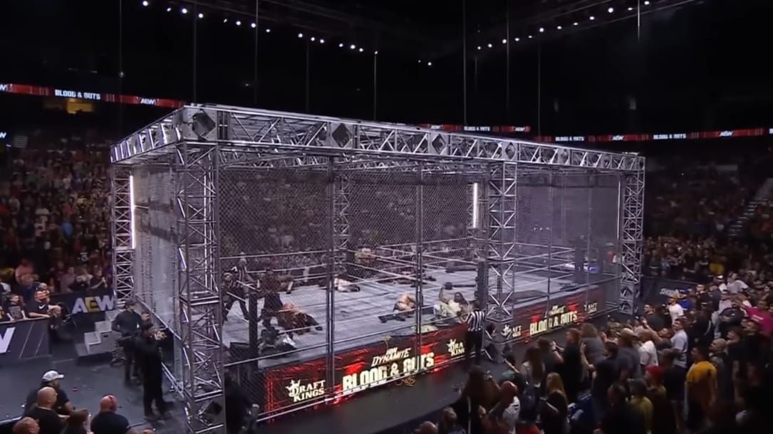 Massive Falls Count Anywhere match announced between two champions for AEW Blood and Guts 2025
