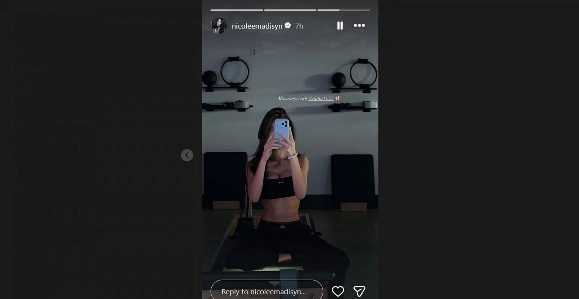 Jahmyr Gibbs&#039; GF Nicole Anderson /@nicoleemadisyn