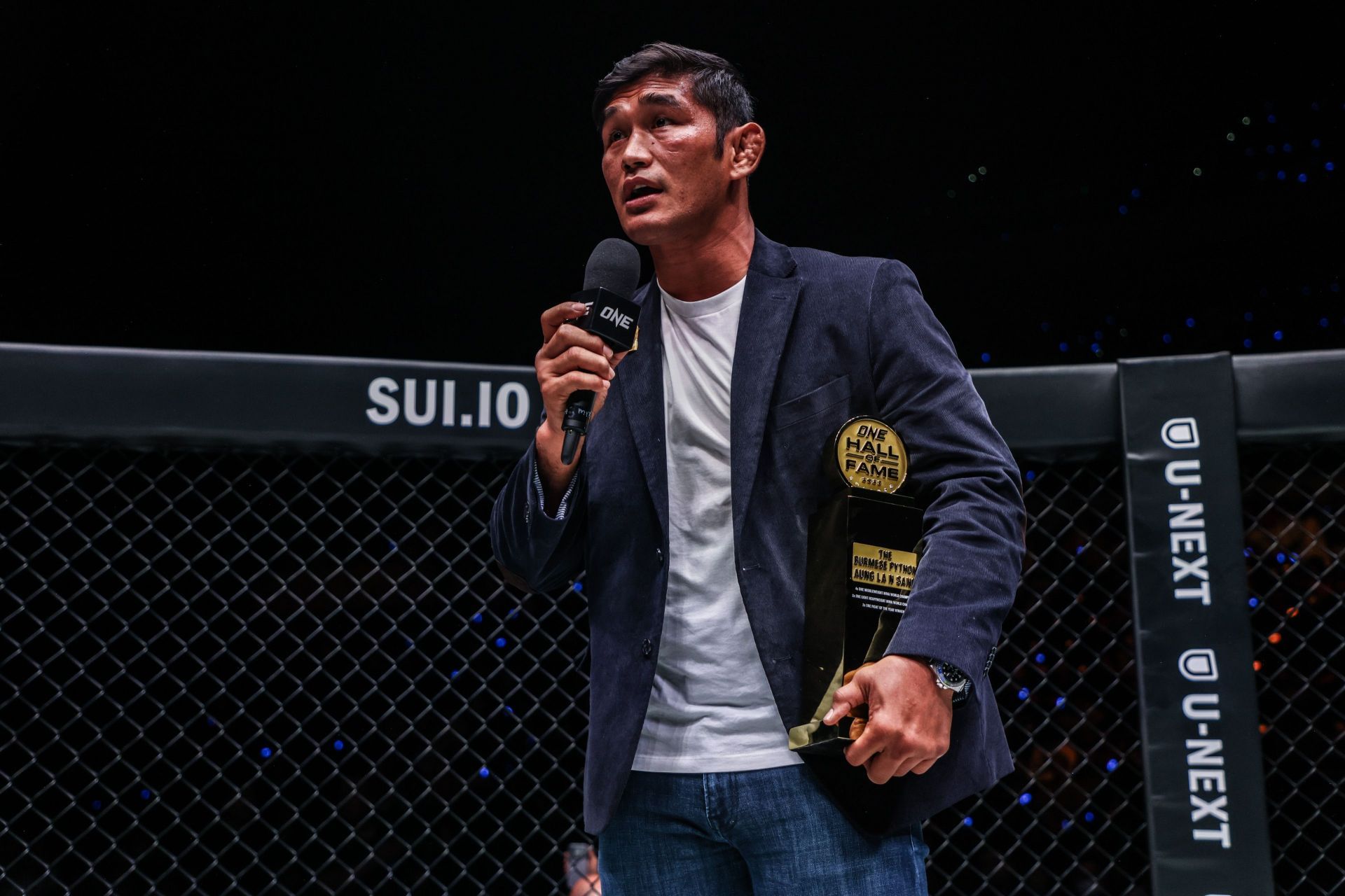 Former two-division MMA world champion Aung La N Sang. [Image: ONE Championship]