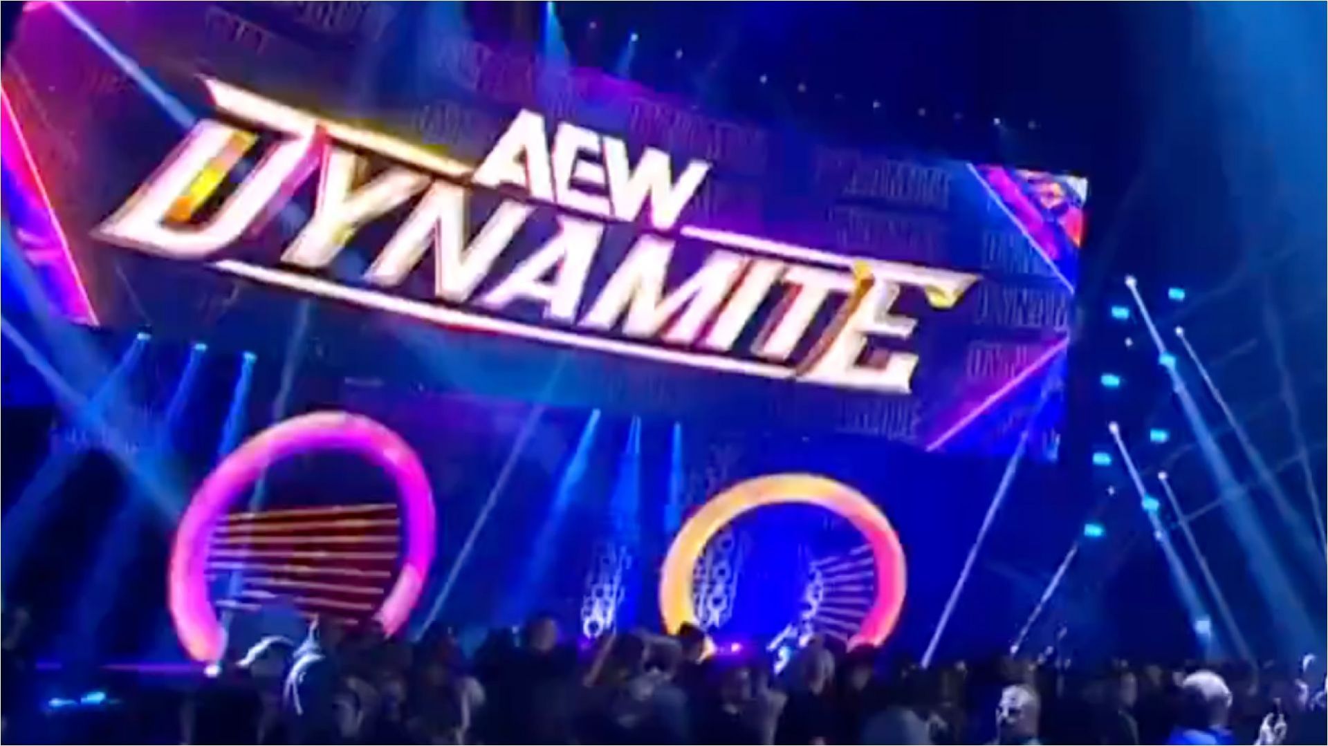 AEW Dynamite stage