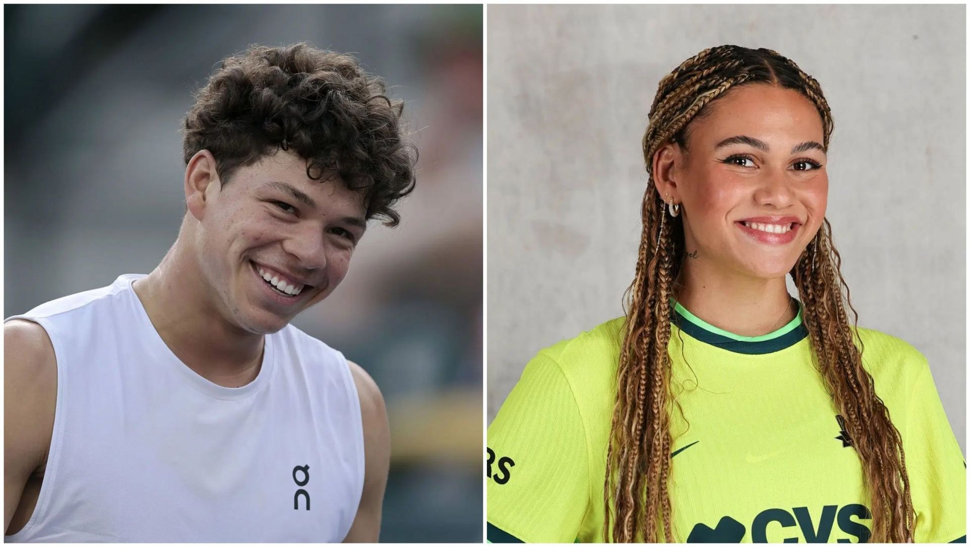 Ben Shelton and Trinity Rodman 