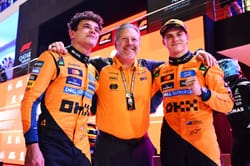 Zak Brown refutes Oscar Piastri's claim of McLaren asking the Australian to favor Lando Norris in the title battle