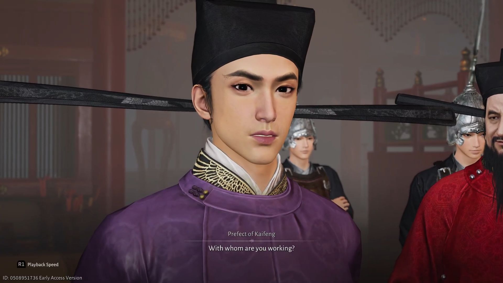 You will get the chance to prove your innocence, but you&#039;re on a clock during the Gathering of Heroes quest (Image via Sportskeeda Gaming || NetEase Games)