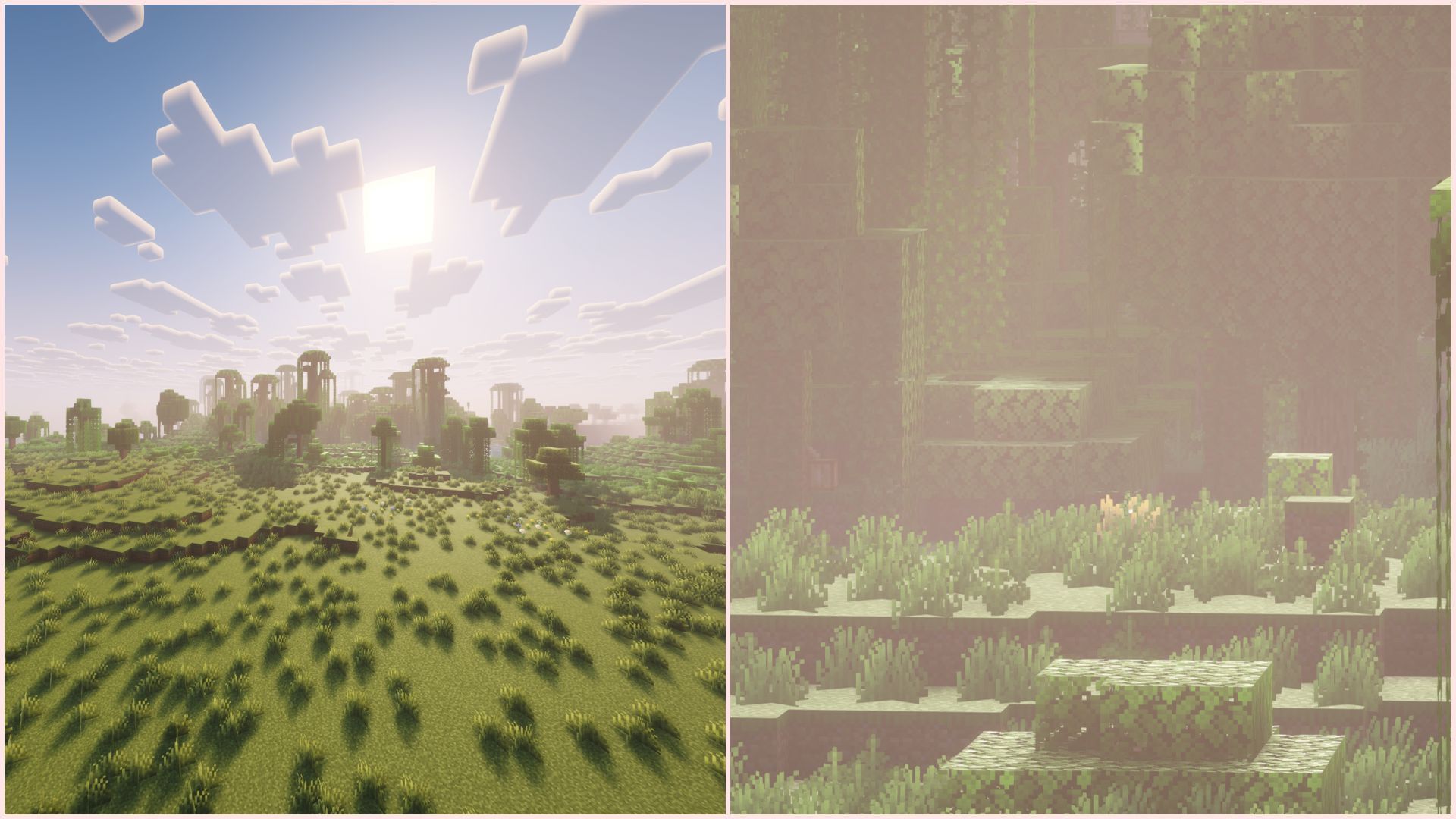 This simple mod allow players to zoom in without changing FOV or using a spyglass (Image via Sportskeeda Gaming || Mojang Studios)