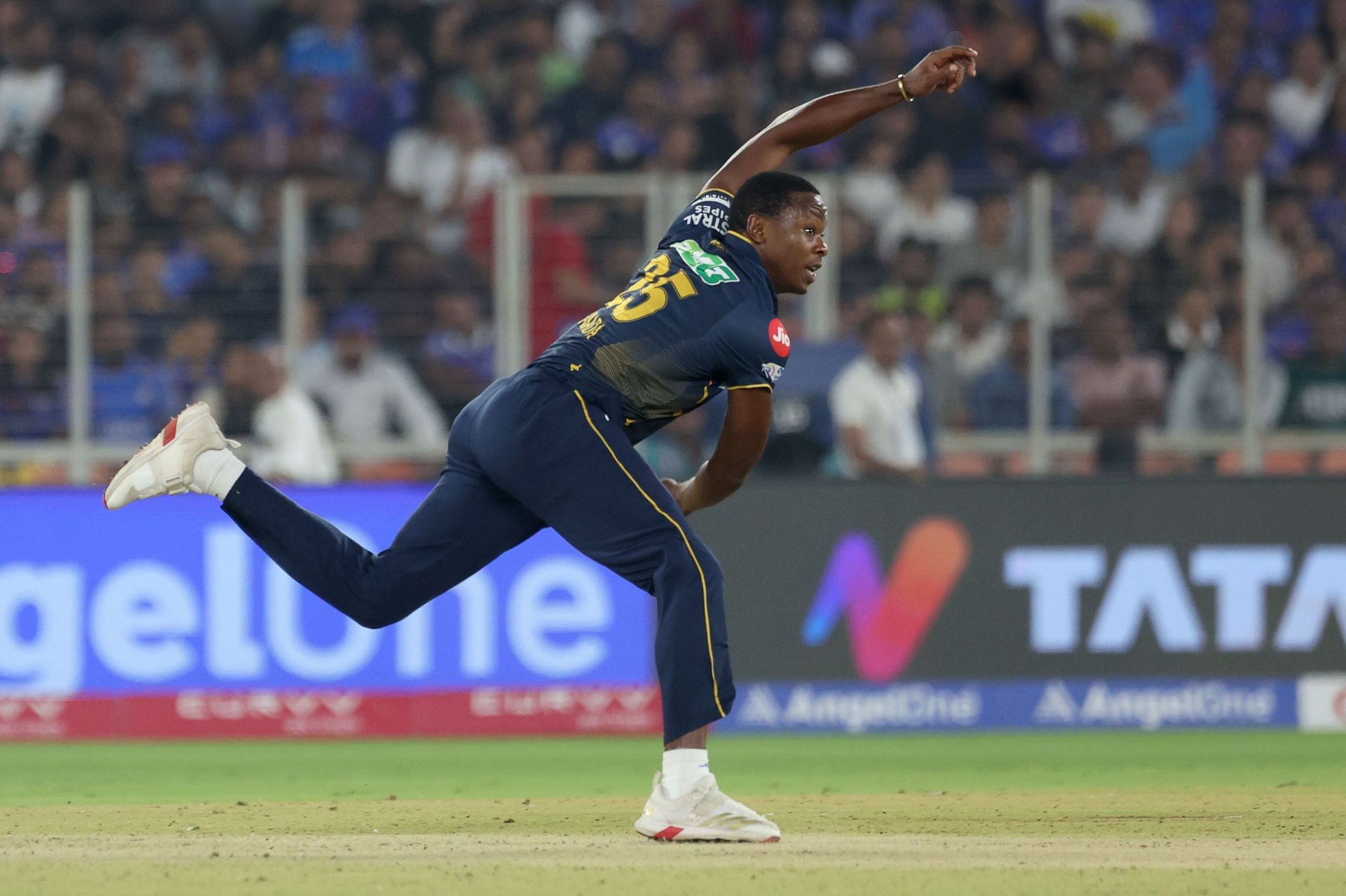 Kagiso Rabada played only four games for the Gujarat Titans in IPL 2025. [P/C: Getty]