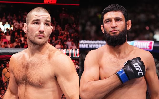 "He's not that good on the ground" - Ex-UFC champ issues bold preview for potential Khamzat Chimaev vs. Sean Strickland fight