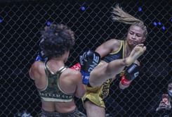 “Don’t worry about that” - Stamp Fairtex says her knee felt fine after tough war with Kana at ONE 173