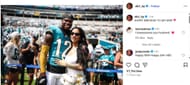 Travis Hunter's wife Leanna drops adorable 4-word reaction to heartfelt 24th birthday tribute/@db3_tip