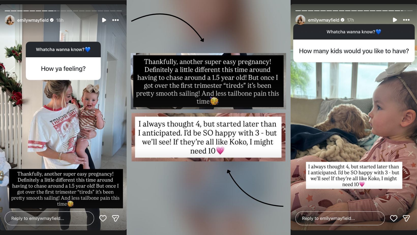 Manželka Bakera Mayfielda Emily odhaľuje plány na rozšírenie rodiny (Image Credit: Emily/IG)