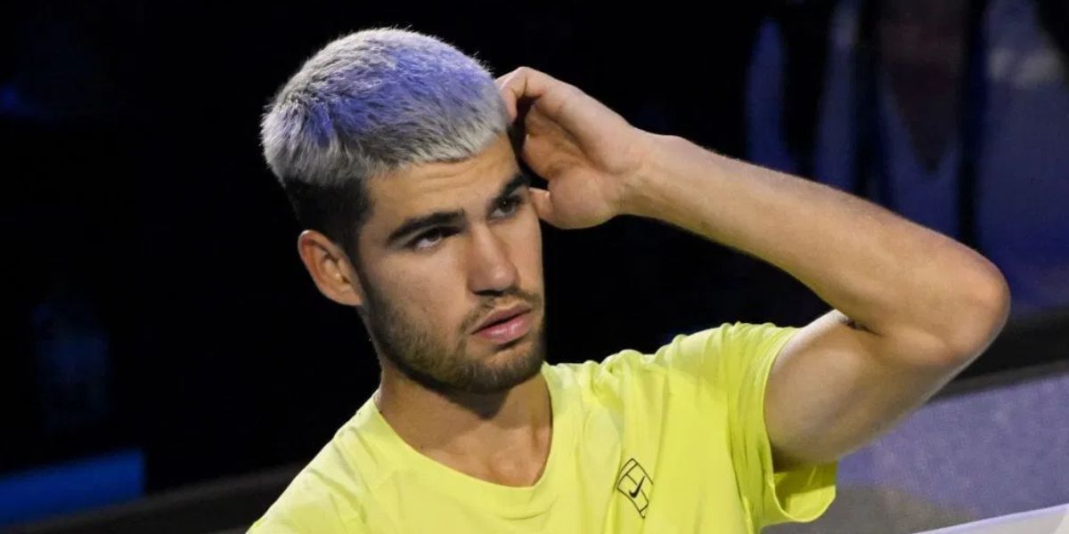 Carlos Alcaraz at the 2025 ATP Finals (Source: Getty)