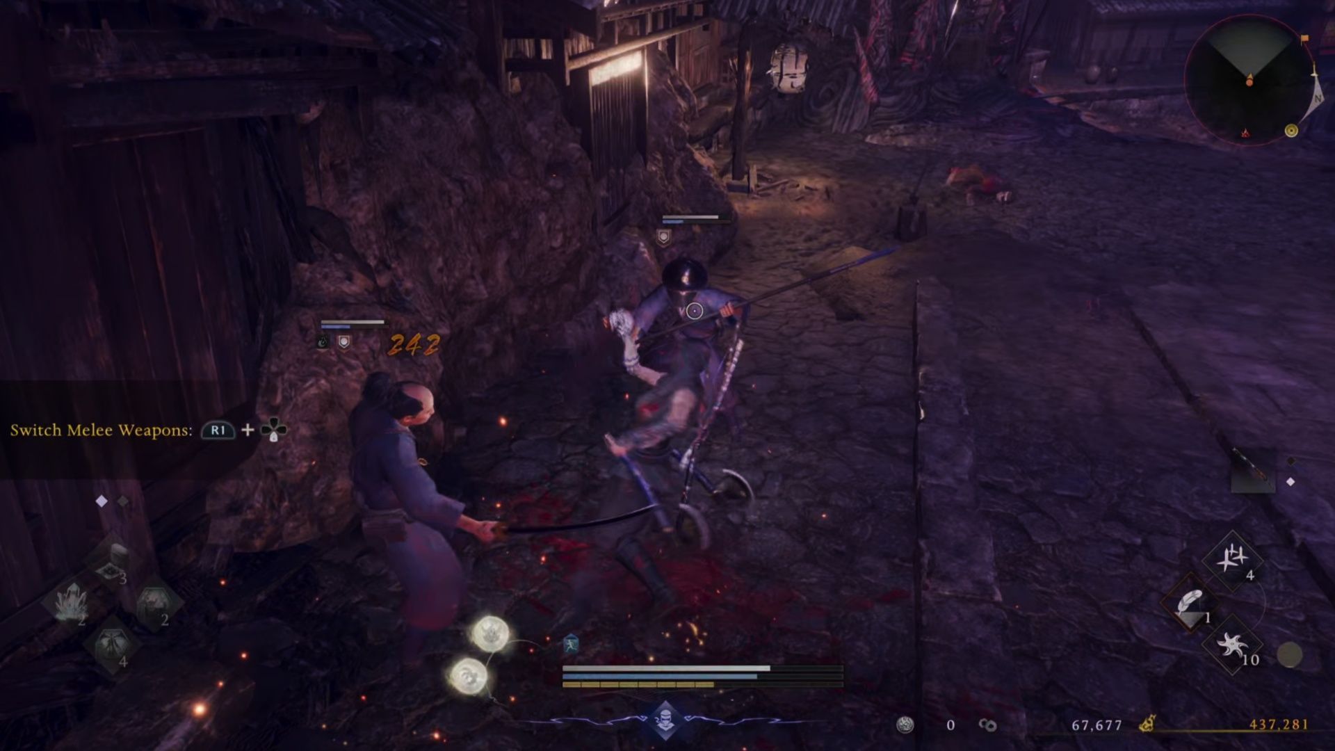 The maps in Nioh 3 are pretty massive, and cover a large amount of historical ground (Image via Koei Tecmo)