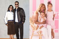 Grigor Dimitrov's actress girlfriend Eiza Gonzalez charmed by Serena Williams introducing her 2-year-old daughter Adira to tennis