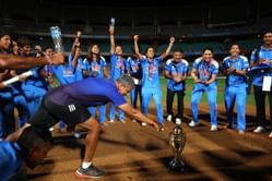 Team India meet PM Narendra Modi after World Cup 2025 win; gift him an autographed jersey [In Pictures]