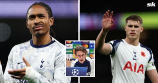 Tottenham boss Thomas Frank reveals what Van de Den and Djed Spence told him inside his office after controversial snub following Chelsea loss