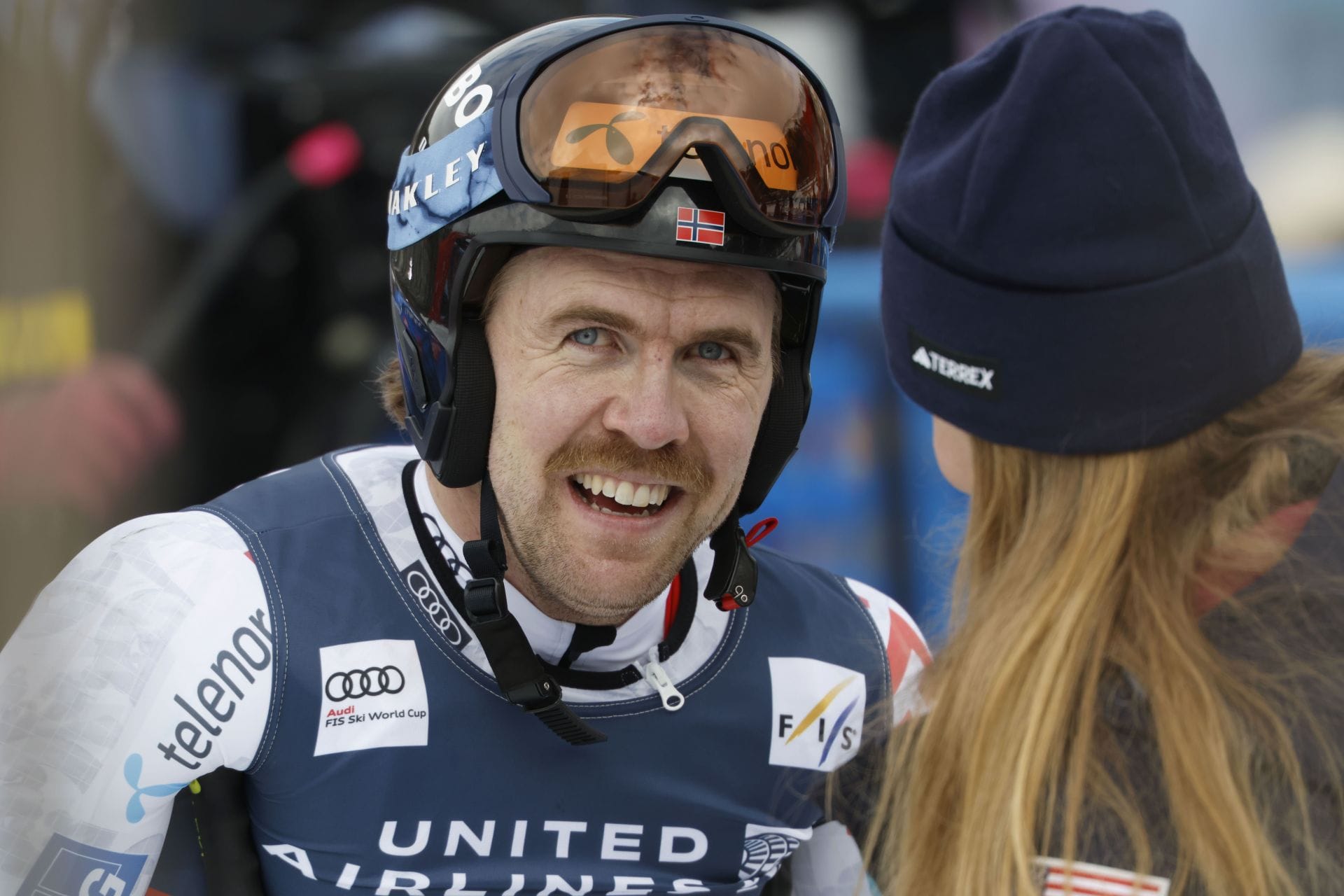 Mikaeal Shiffrin and Aleksander Kilde at the Audi FIS Alpine Ski World Cup - Men&#039;s Super G - Source: Getty