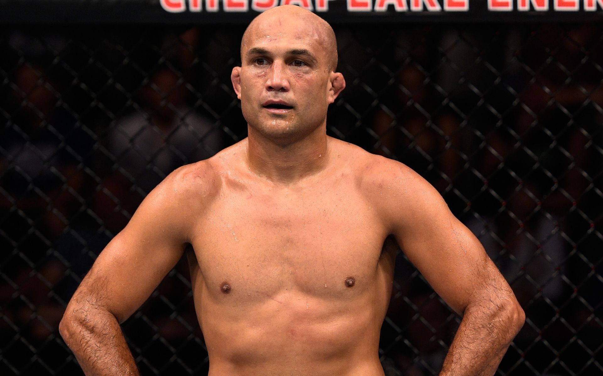 B.J. Penn (pictured) believes his family was killed and replaced by imposters. [Image courtesy: Getty Images]