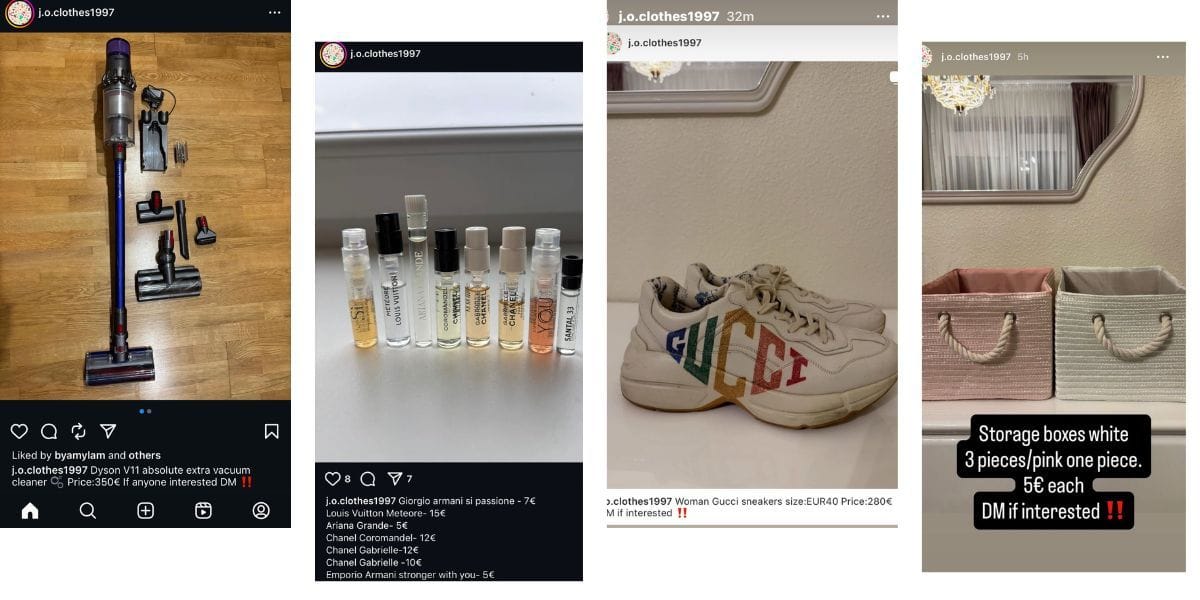 Jelena Ostapenko on Instagram