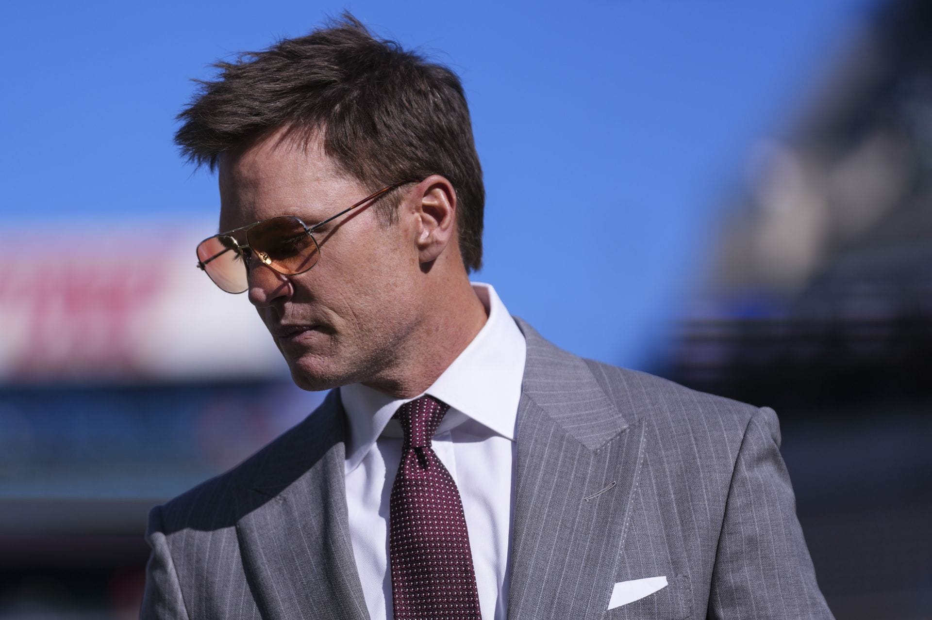 Tom Brady at New York Giants v Philadelphia Eagles - NFL 2025 - Source: Getty