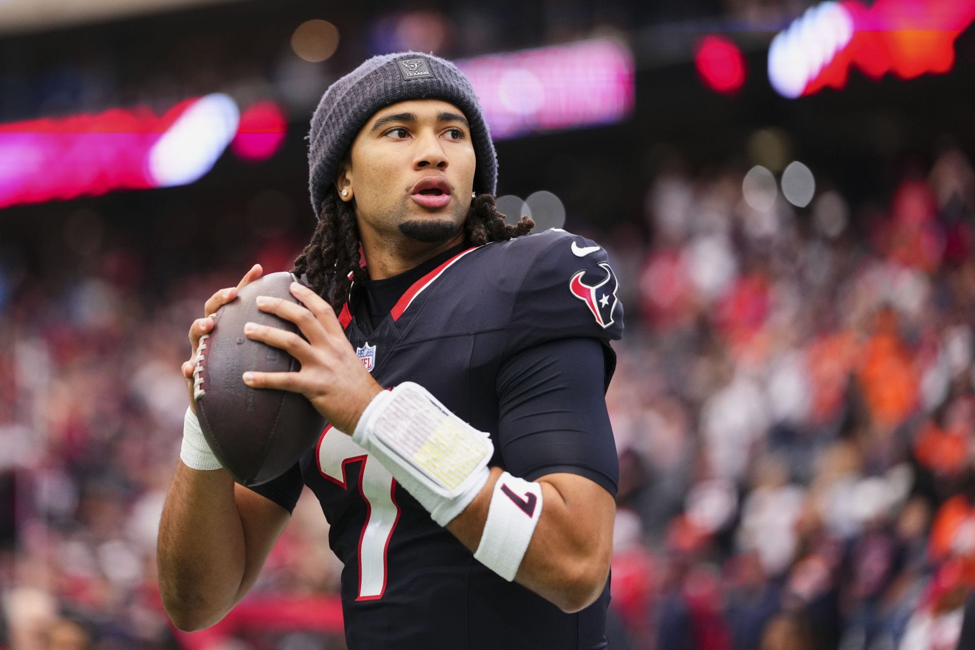 C.J. Stroud at Denver Broncos v Houston Texans - Source: Getty