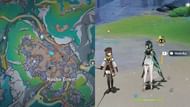 Location of Hedvika in Genshin Impact (Image via HoYoverse)