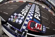 William Byron (24) wins the NASCAR Cup Series Xfinity 500 at Martinsville Speedway. Source: Getty