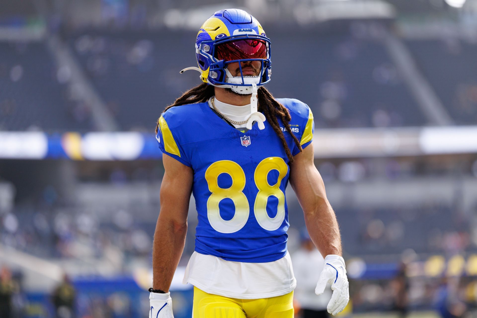 Jordan Whittington at New Orleans v Los Angeles - NFL 2025 - Source: Getty