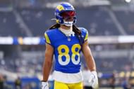 Jordan Whittington at New Orleans v Los Angeles - NFL 2025 - Source: Getty