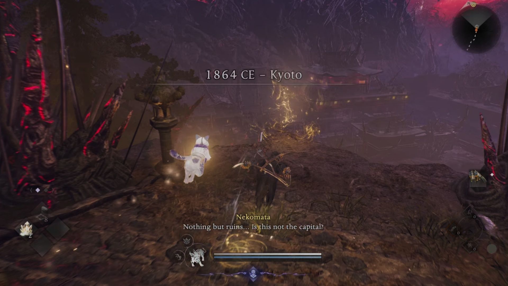 The past isn&#039;t what it used to be (Image via Koei Tecmo)