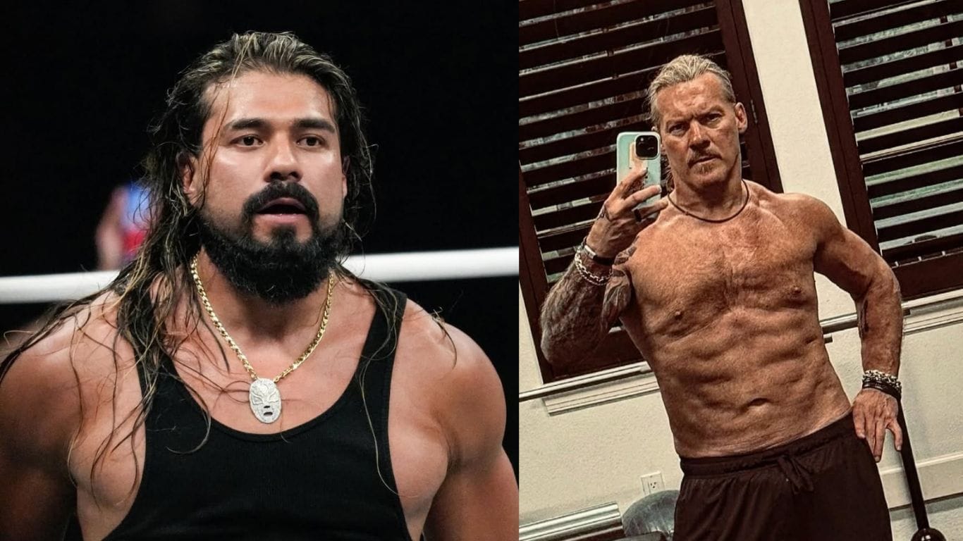 Andrade (left) and Chris Jericho (right) [Images via Andrade and Jericho