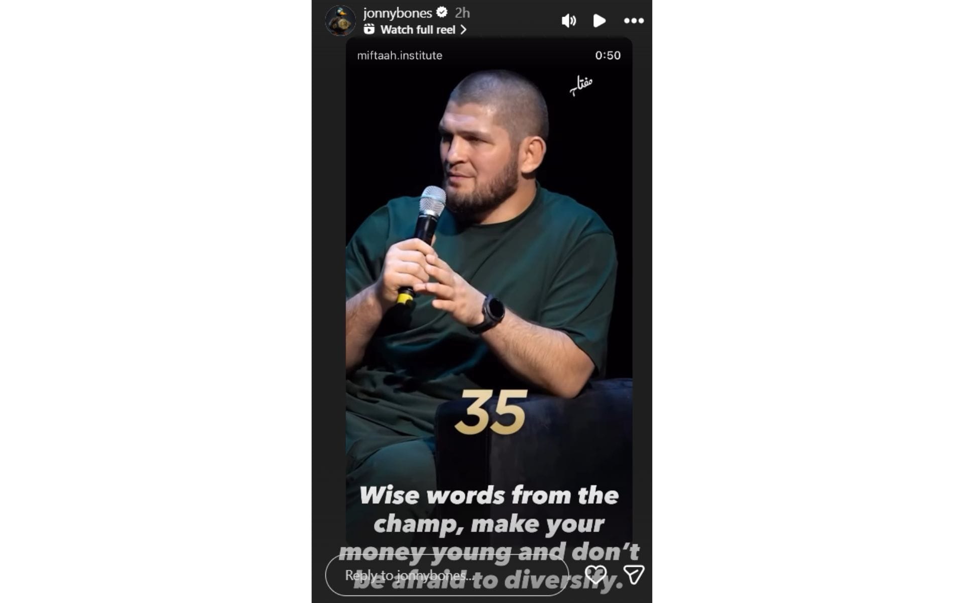 Screenshots courtesy: @jonnybones on Instagram