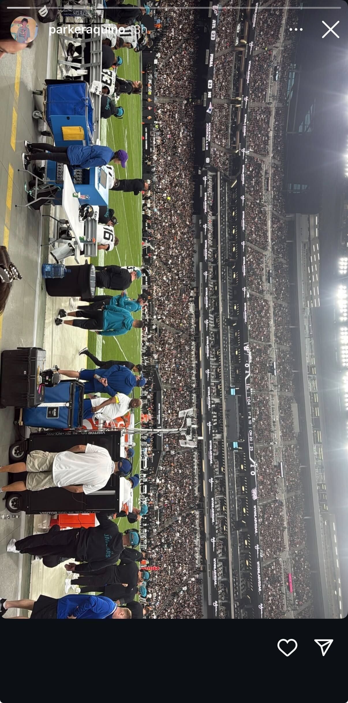 Câu chuyện trên Instagram của Parker