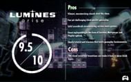 Our final verdict for Lumines Arise (Image via Sportskeeda/Enhance)