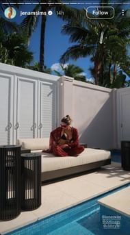 Jena Sims ( via Jena Sims' Instagram story)