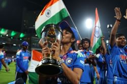 Jemimah Rodrigues breaks into a dance as Team India stars cut a cake upon reaching Delhi post Women's World Cup 2025 win [Watch]