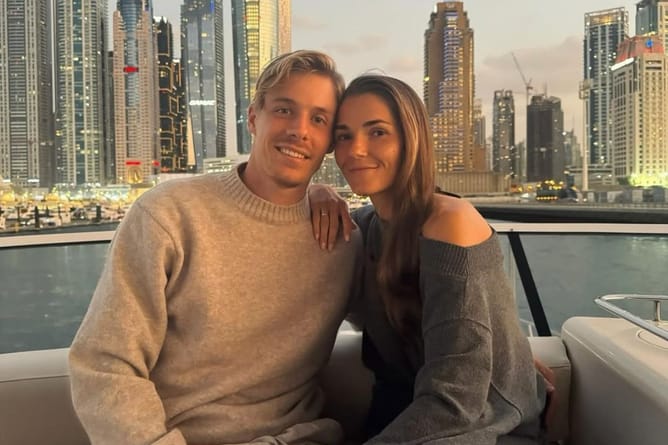 Denis Shapovalov and wife Mirjam unwind in Maldives for 2nd honeymoon after Canadian's impressive finish to 2025