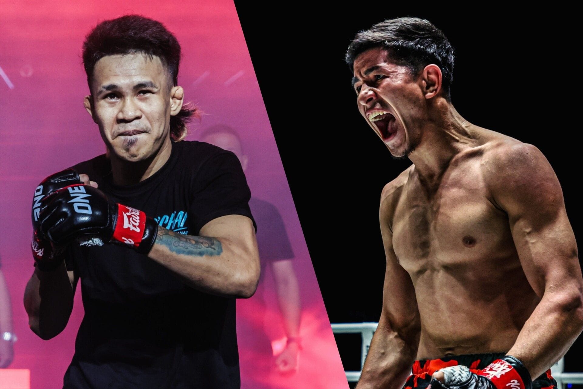 Jeremy Miado (L) and Avazbek Kholmirzaev (R) | Image by ONE Championship