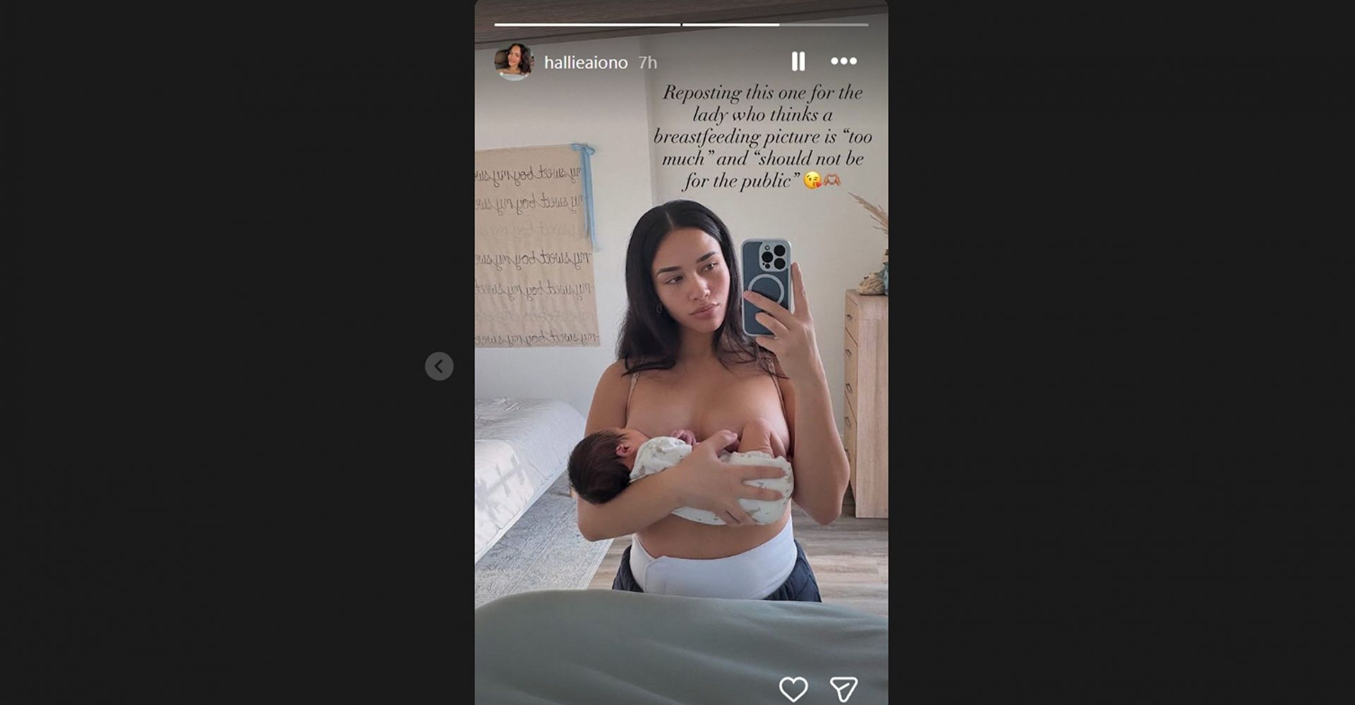 Puka Nacua&#039;s ex-GF Hallie Aiono /@hallieaiono