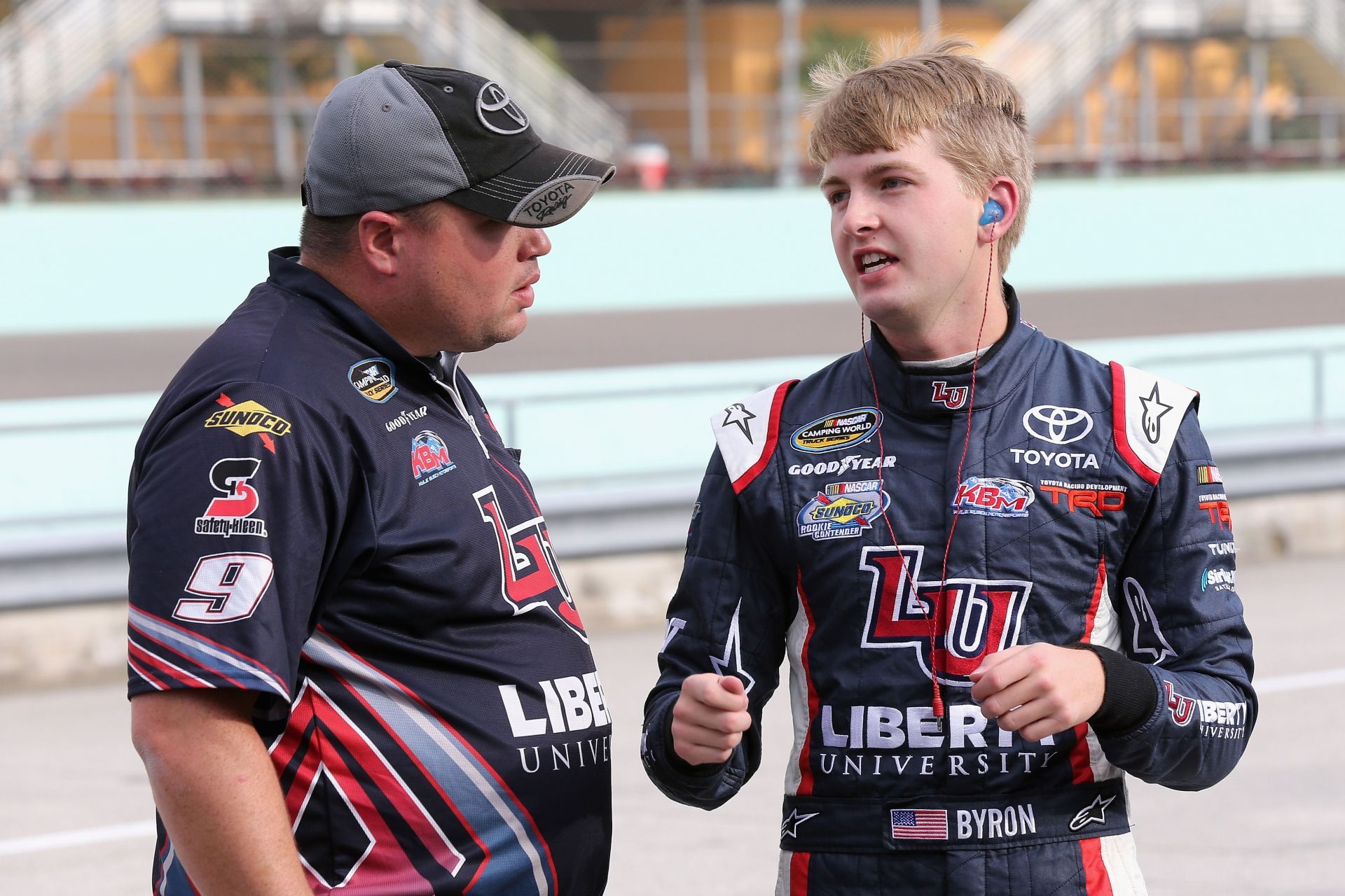 William Byron before the 2016 Truck Series race at Homestead-Miami Speedway (Credits: Getty)