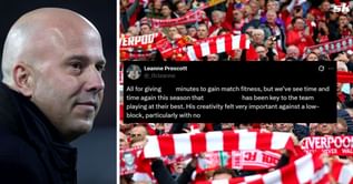 "Why is he on the bench", "Gives more to this team" - Liverpool fans unhappy as Reds star left on the bench for Nottingham Forest clash