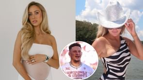 Brittany Mahomes shows off postpartum physique in tank top and leggings as she joins Patrick Mahomes for collab with $3,600,000,000 fitness brand