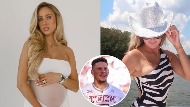 Brittany Mahomes shows off postpartum physique in tank top and leggings as she joins Patrick Mahomes for collab with $3,600,000,000 fitness brand