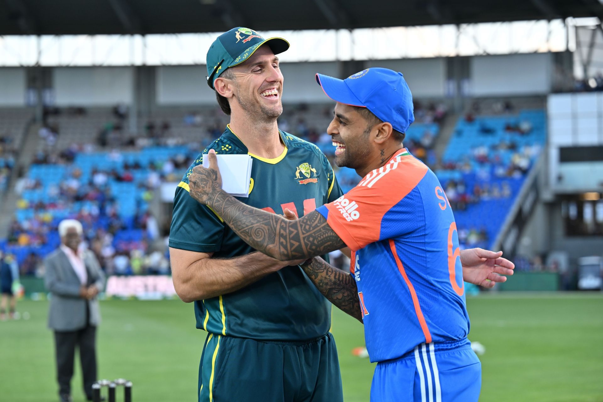 Captains of both teams during the ongoing T20 Series: Game 3 2025 - Source: Getty